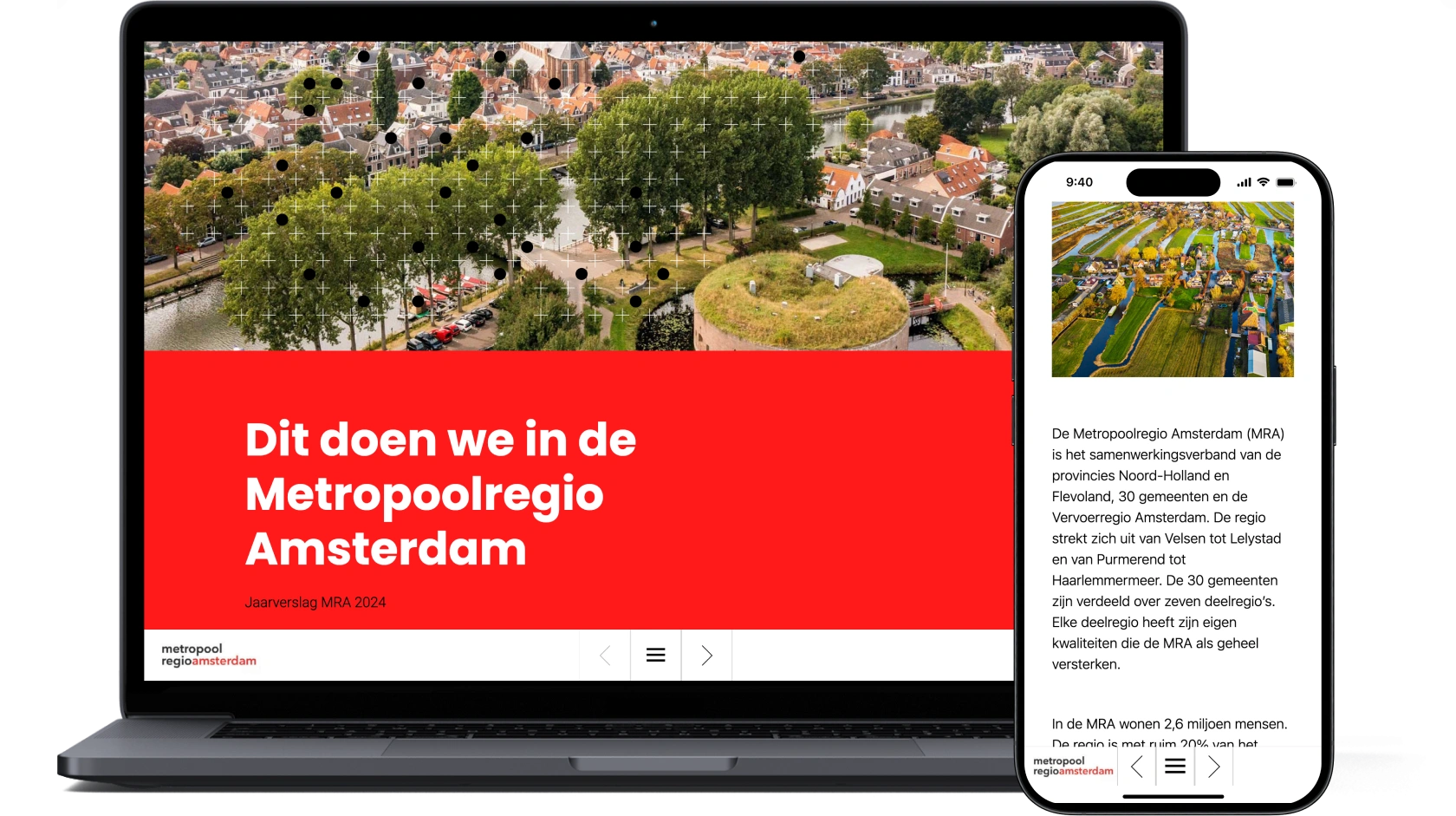Annual report Metropoolregio Amsterdam 2024